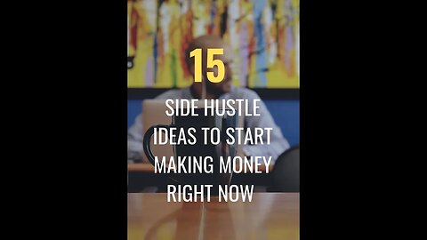 15 Side Common Hustles to Earn Extra Income