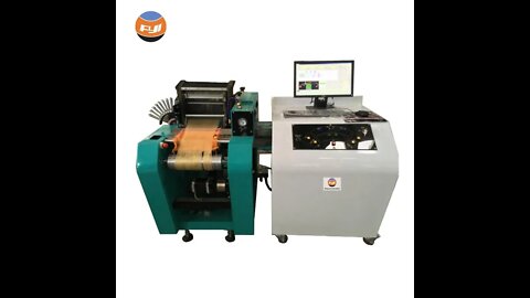 The operation of DW598 rapier loom machine from FYI TEAM