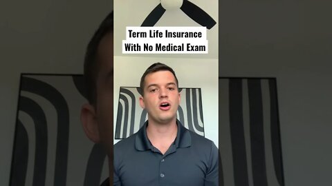 How To Get Term Life Insurance With No Medical Exam #shorts #termlifeinsurance #lifeinsurance