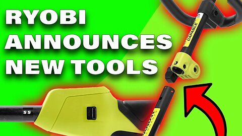 Moments ago Ryobi announced all new tools into the market