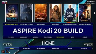 KODI 20 - New Aspire Build - How To Install