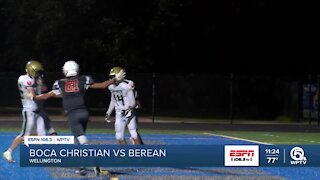 Boca Christian improves to 2-1 with Thursday night victory