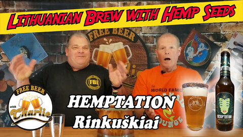 Lithuanian Brew with Hemp Seeds | Beer Review