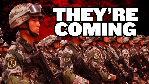 Chinese Military Police Massing Near Hong Kong?
