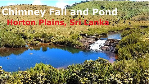 Chimney Fall and Pond - Horton Plains, Sri Lanka