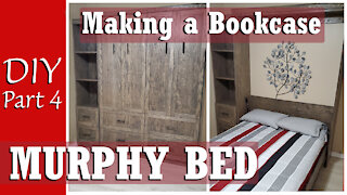 DIY Murphy Bed | Part 4 |Building a Bookcase