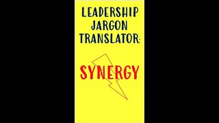What is synergy? #shorts #shortsvideo #leadership