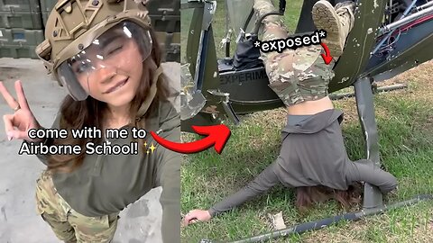 Female Soldier EXPOSED by Men on TikTok