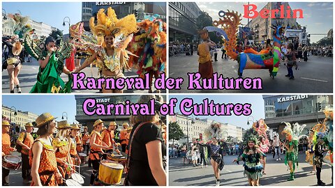 Carnival of Cultures (Karneval der Kulturen) in Berlin Germany 2023