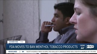 FDA trying to ban menthol, tobacco products