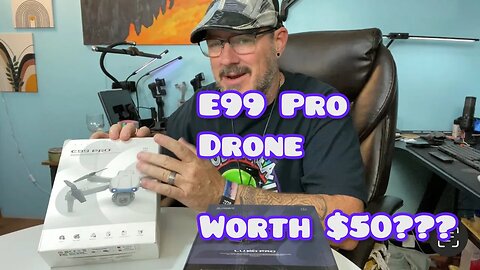 The Temu E99 Drone! Worth $50??? #temufinds