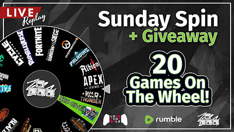 LIVE Replay: 20 Games on The Wheel Tonight! Exclusively on Rumble!