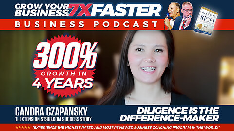 Business Podcasts | The Candra Czapansky Success Story | Celebrating the 300% Growth of 4-Year Client, Flutter Eyelash Extensions | From 14 Employees to 40 Employees
