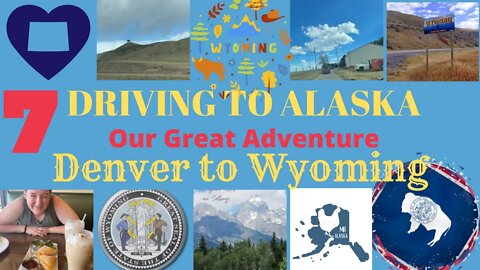 Driving to Alaska | Denver CO to Wheatland Wyoming | Getting a US Pass Port | Garden Tour | Cheyenne