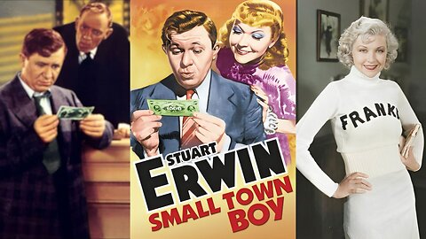 SMALL TOWN BOY (1937) Stuart Erwin, Joyce Compton & Jed Prouty | Comedy, Romance | B&W