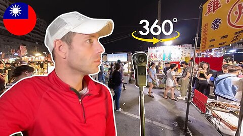 Using the Insta360 RS 1" at Night 🇹🇼 | Full 360 VR Video | Tainan, Taiwan (Ep. 14)