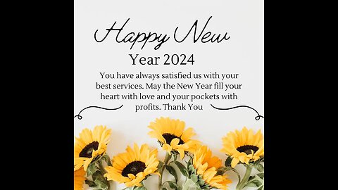 Happy New Year 2024 : Best wishes [ Happy New Year to All ]