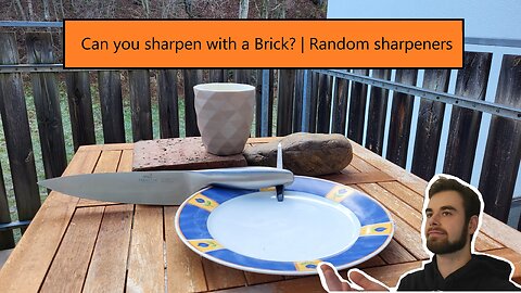 Can you sharpen with a Brick?!