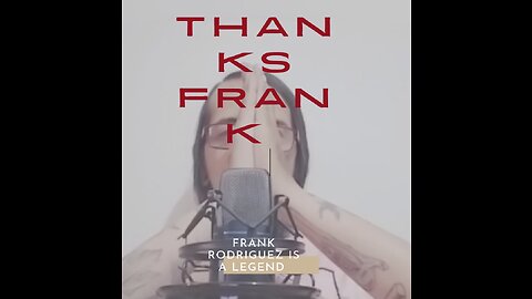 Thank you Frank 🙏