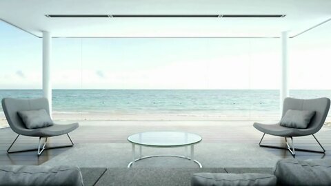 Office SeaFront Luxury & Peaceful Waves- 4 Hrs Work & Listen to Waves with Window View
