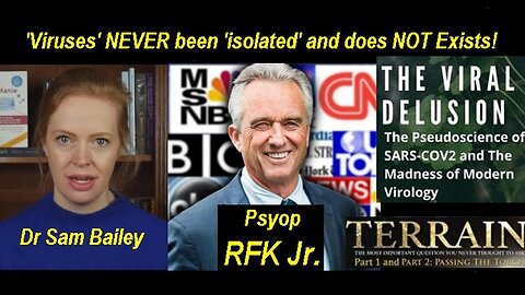 Dr Sam Bailey: What The Satanic Lying Media Won't Mention About Psyop RFK Jr.! [29.08.2023]