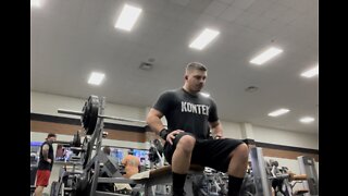 3x3 Squat (415#) and Bench Press (285#) - 20220126