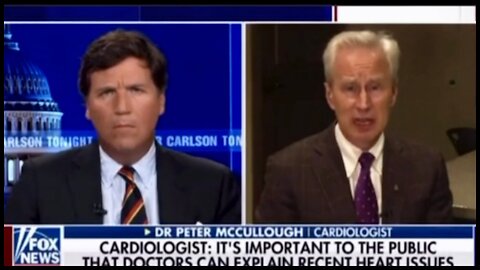 Tucker Carlson talks to the experts about SADS and sport related SADS increasing across the nation.