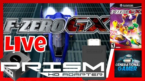 Retrobit Prism GameCube HDMI Adapter - Live Gameplay (F-Zero GX)