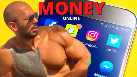 How To Make Money Online With Social Media | Tate Motivation