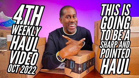 4th Weekly Haul Video Oct. 2022 This Is Going To Be Sharp And To The Point This Week