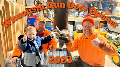 2023 Wisconsin Gun Deer Opener on Public Land | Successful Small Group Deer Drive on Public Land!