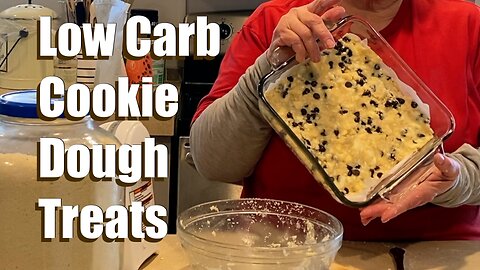 Recipe for Low Carb Chocolate Chip Cookie Dough Desert