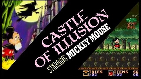 Castle of Illusion Staring Mickey Mouse [Genesis] Longplay 1990