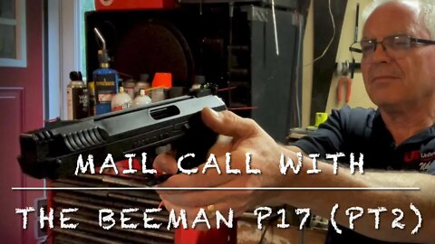 Mail call with the Beeman P17. Will this one work? 🤷‍♂️single stroke pneumatic .177 pellet pistol