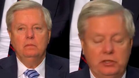 Watch Lindsey Graham's Priceless Reaction During Biden's Speech