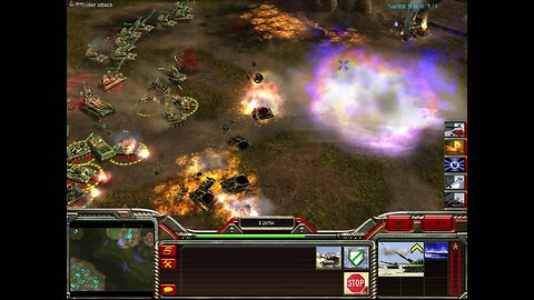 Command and Conquer: Generals Zero Hour- Gen Challenges- Nuke Gen. Vs. Tank Gen.- With Commentary