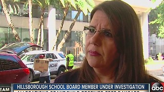 Hillsborough School Board member under investigation