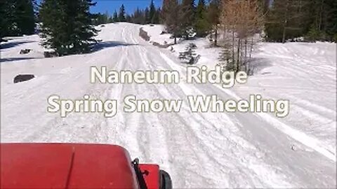 Eastern WA Off Road: Naneum Ridge Spring Snow Wheeling
