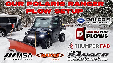 Ultimate Polaris Ranger Snow Plowing Setup: Top Accessories and Addons! #PolarisRanger #SnowPlowing