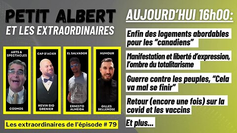 Petit Albert et les extraordinaires Épisode #79 - Mercredi le 3 avrl 2024