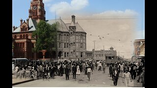 Then and Now: Interurban Railway in Waxahachie, Texas (1916)