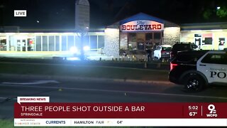 Three people shot outside Springdale bar