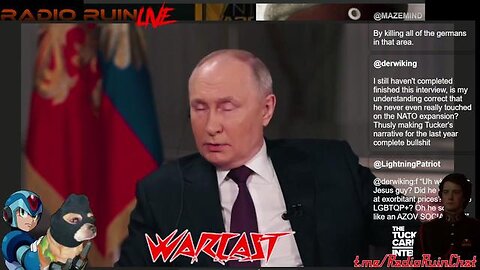 (mirror) Tucker/Putin interview --- Warcast