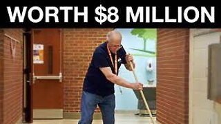 The Janitor Who Secretly Had $8 Million Dollars Saved