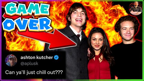 Ashton Kutcher is UNDER ATTACK! The #MeToo Squad Going After Him For Danny Masterson Support Letter!