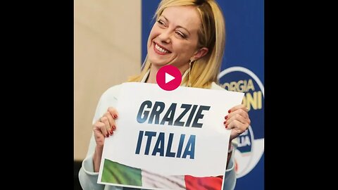 Giorgia Meloni the new PM of Italy is not FASCIST-Giorgia Meloni il nuovo PM d'Italia non è FASCISTA