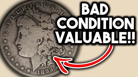 BAD CONDITION COINS WORTH BIG MONEY - SUPER RARE MORGAN DOLLARS LOW MINTAGE COINS