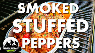 Smoked Stuffed Bell Peppers | Traeger Cooking