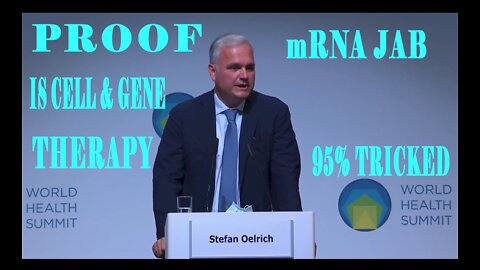 President of Bayer mRNA vaccines are a gene therapy World Health Summit 2021.