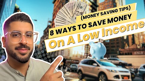8 Ways To Save Money On A Low Income (Money Saving Tips)